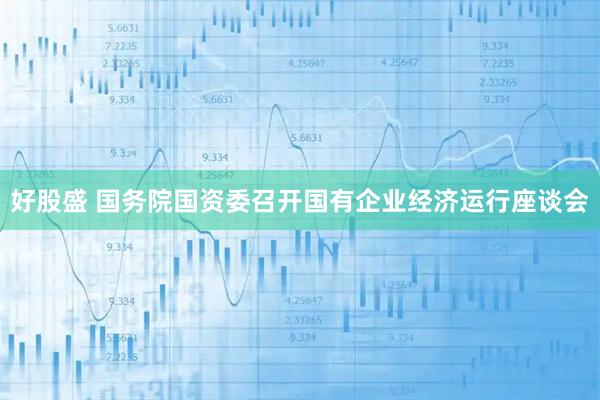 好股盛 国务院国资委召开国有企业经济运行座谈会