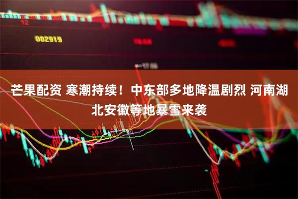 芒果配资 寒潮持续！中东部多地降温剧烈 河南湖北安徽等地暴雪来袭