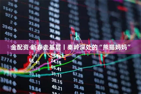 金配资 新春走基层丨秦岭深处的“熊猫妈妈”